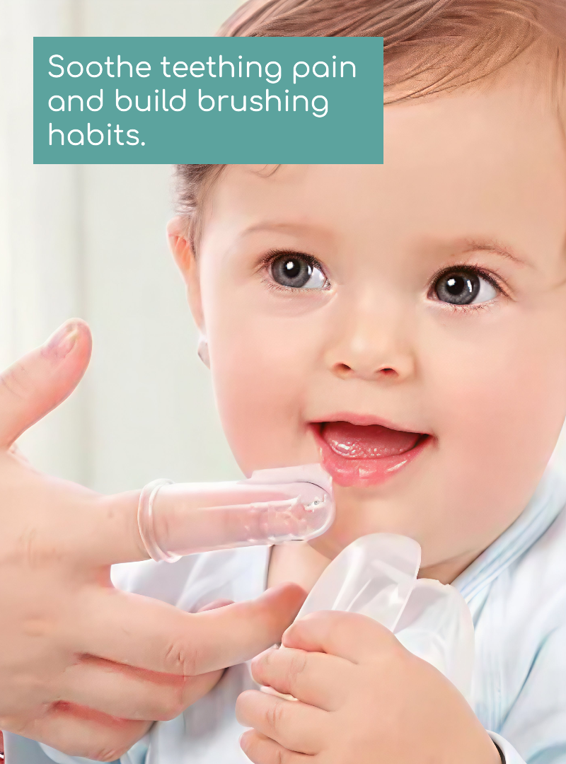 Tiny Teeth Silicone Toothbrush