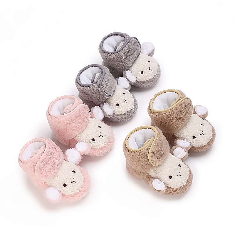 Tiny Steps Cotton Booties