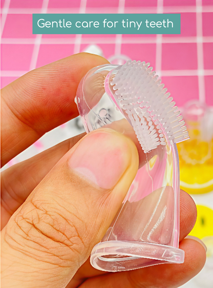 Tiny Teeth Silicone Toothbrush