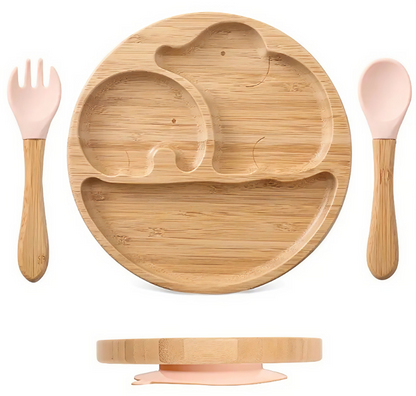 Little Trays Bamboo Dining Set